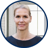 Porträtfoto einer Rechtsanwältin des Teams von Friese & Adelung, rundes Profilbild