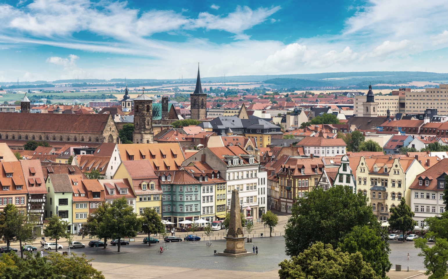 Skyline von Erfurt – Patientenanwalt, Anwalt für Medizinrecht in Erfurt