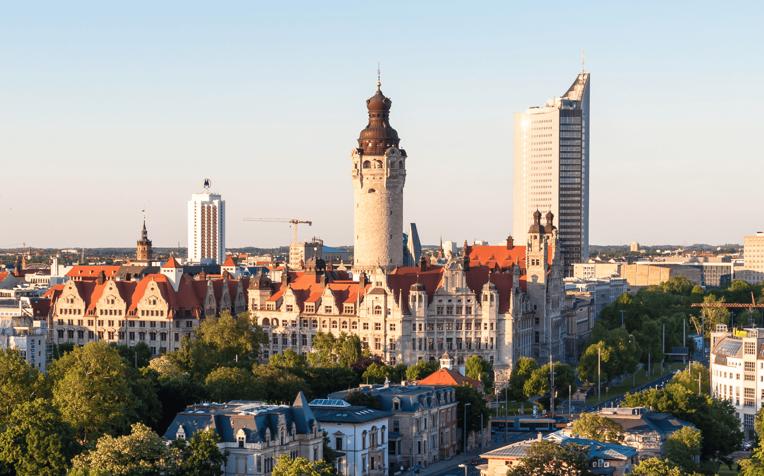 Skyline von Leipzig – Patientenanwalt, Anwalt für Medizinrecht in Leipzig