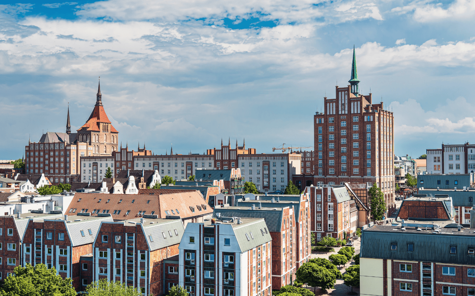 Skyline von Rostock – Patientenanwalt, Anwalt für Medizinrecht in Rostock